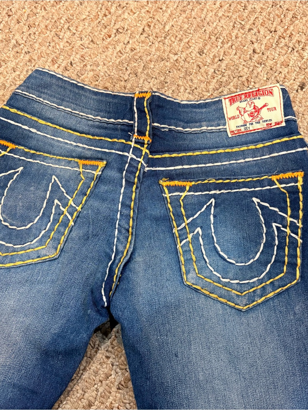 True Religion Joey Super T Skinny Jeans Y2K